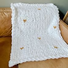 Load image into Gallery viewer, Customized Hand-knitted Baby Blanket

