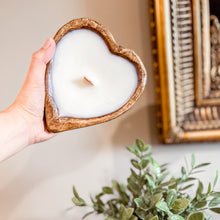Load image into Gallery viewer, Mini Heart Dough Bowl Candle
